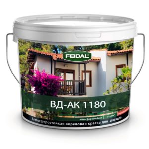 Акриловая фасадная краска FEIDAL ВД-АК 1180